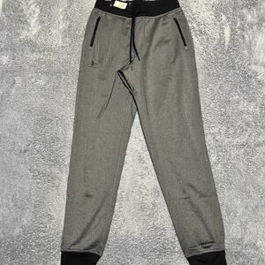 Under Armour Pants Mens Medium Sportstyle Tricot Joggers Sweat Pants Zip Pocket